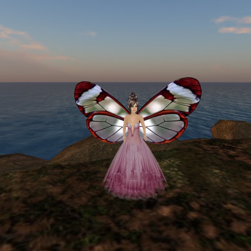Petite Clearwing Butterfly Wings V1.0