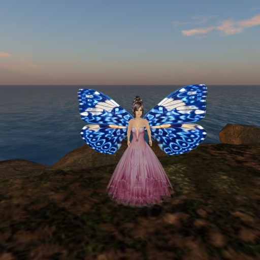 Petite BlueYellowMix Butterfly Wings V1.0