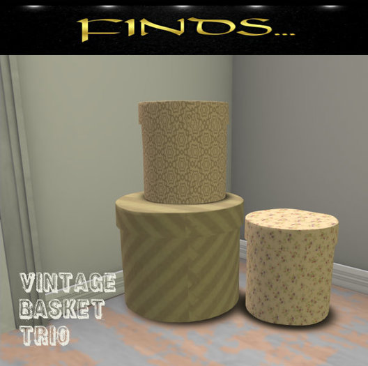 FINDS Vintage Hat Boxes