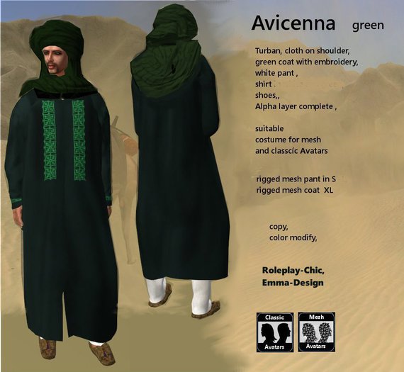RP-Chic Avicenna green