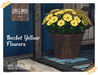 Blucket yellow flower chez moib