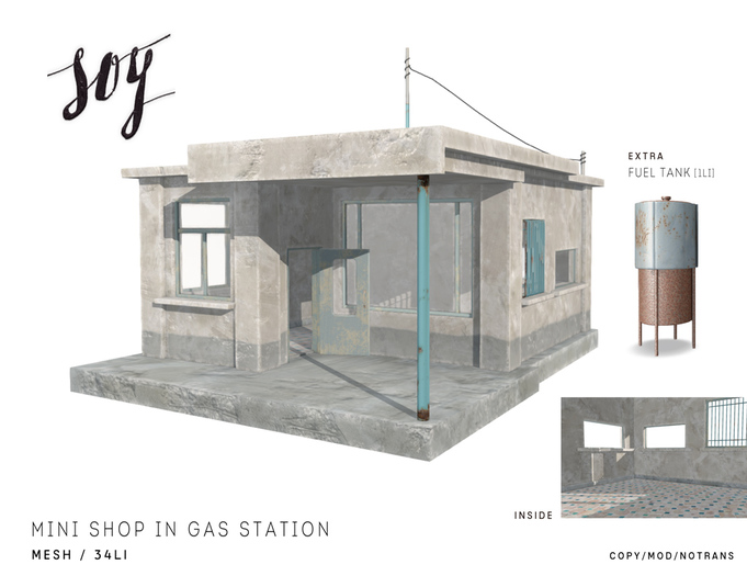 Soy. Mini Shop in Gas Station [addme]