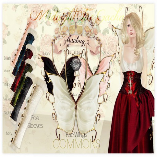 *{Junbug}* Fae Sleeves [Ivory] - M