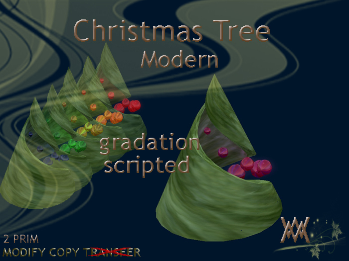 Christmas Tree Modern by Wild Motley