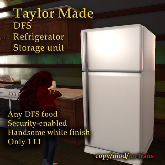 Taylor Made DFS Refrigerator Storage Container ver1