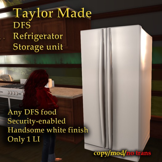 Taylor Made DFS Refrigerator Storage Container ver2