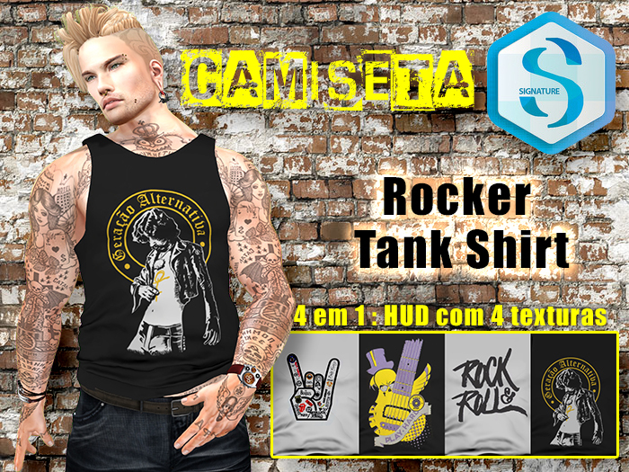 .:CF:. Rocker T-Shirt - SIGNATURE-Gianni