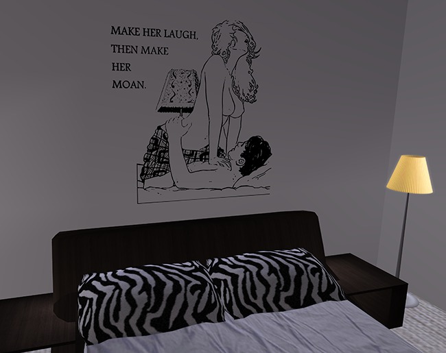 ::SC:: Wall Quote [Laugh&Moan] * Savagge Creations