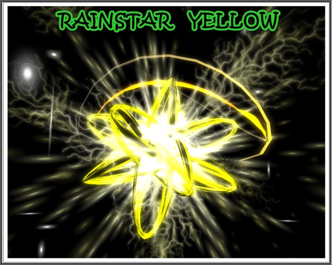 RAINSTAR ANIMATED STAR YELLOW r