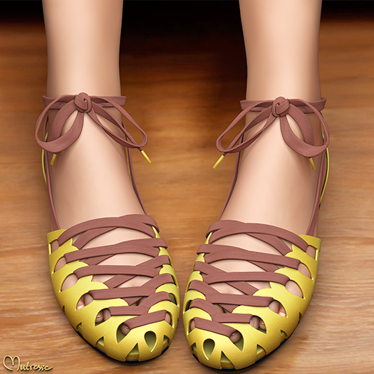 Mutresse - Vaska Flat Sandals - 20 Colors for Slink/Maitreya/Belleza