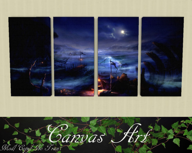 Haunted Ocean Canvas Art