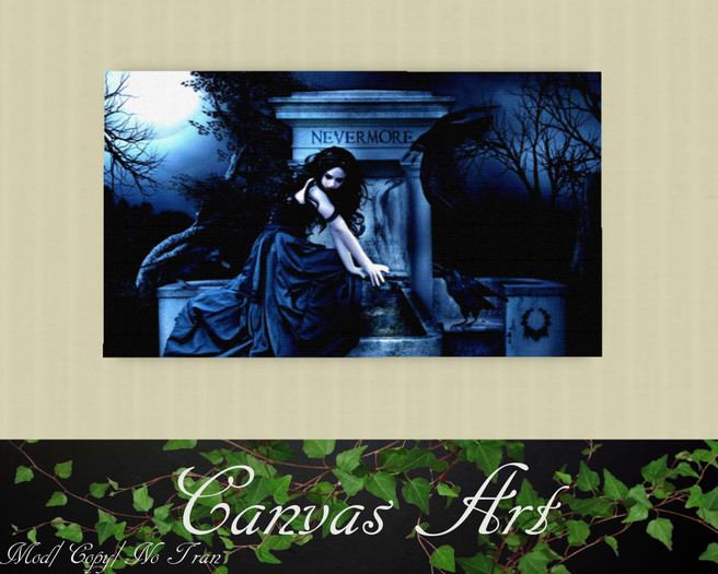 Nevermore Canvas Art