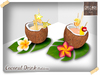 Maldivas coconut drink