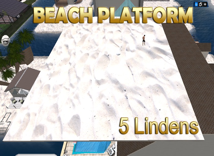 Beach platform - Areia praia