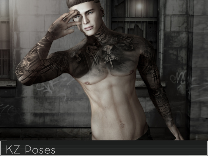 KZ poses - Glare - Male pose - Bento