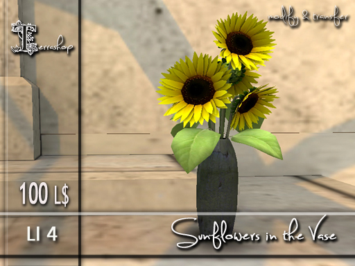 Terrashop-Sunflowers in the Vase MT
