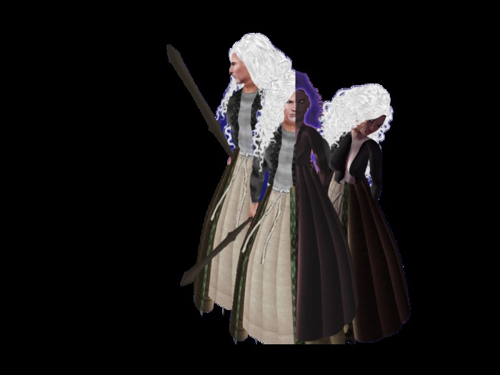  Omega male and female Father Time outfit