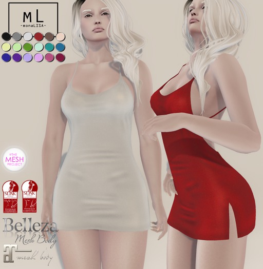 -mL- Anum Dress (Maitreya/TMP/2Slink/3Belleza/Mesh)