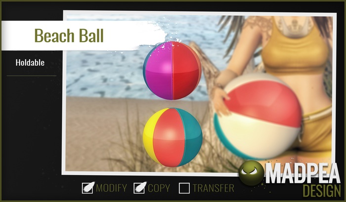 MadPea Beach Ball (add)