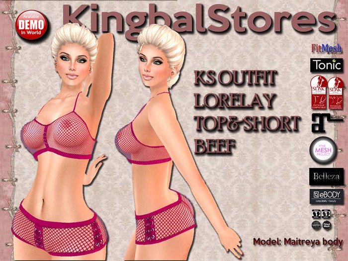 150 KS OUTFIT LORELAY SHORT&TOP BEEF