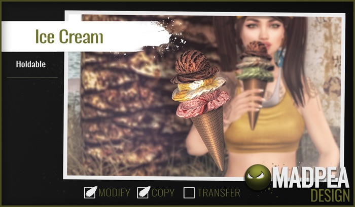 MadPea Ice Cream (add)