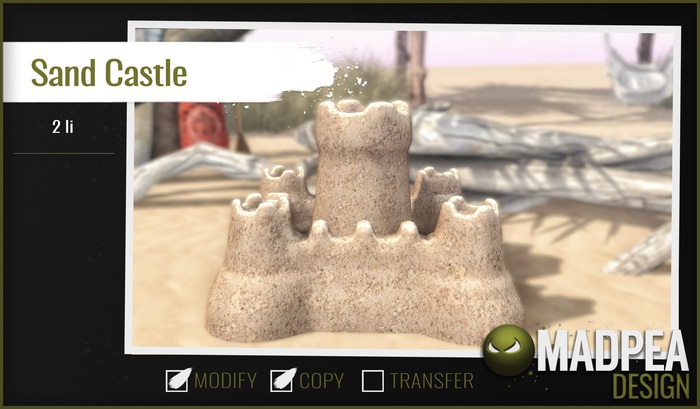 MadPea Sandcastle