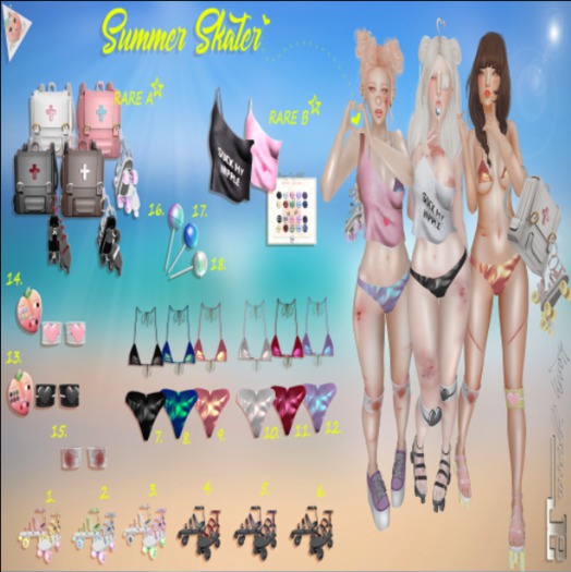 PEACHES. - 7 - Summer Bikini