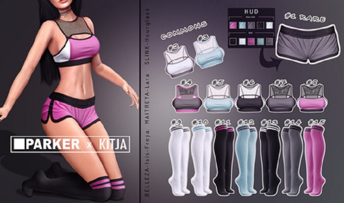 :PARKER: x KITJA. Lexy top #7 (Maitreya) (unpack me)