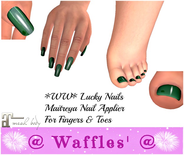 *WW* Lucky Nails Maitreya Nails Applier