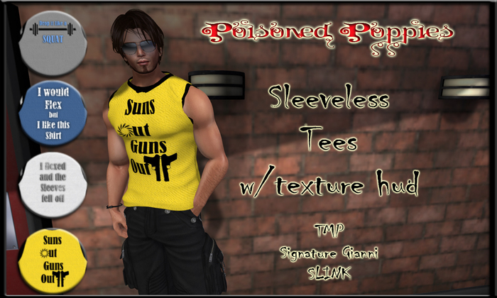 DEmo Sleeveless Tee (wear-click) PP's