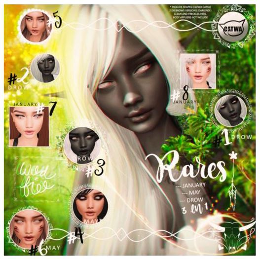 --- [PUMEC]  - #8  -January - CATWA SKIN App.