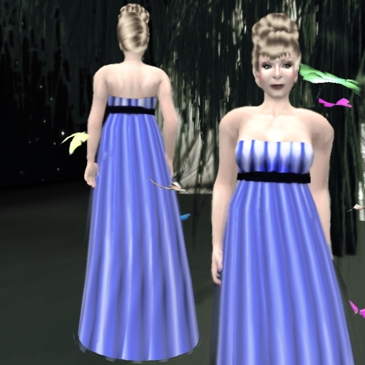 *VLC* Emma Blue gown
