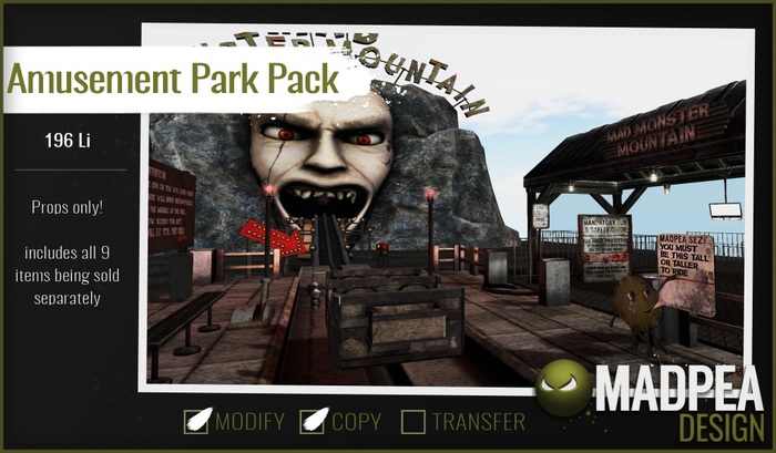MadPea Amusement Park Full Pack Boxed