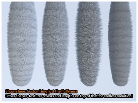 Second Life Marketplace - -BM- Fluffster Bento Tail (w/ Animesh support)
