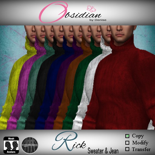 ::OBD::Rick Roll Neck Sweater & Pant [Hud]  