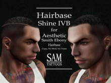 [SAM TATTOOS] HAIRBASE AESTHETIC SMITH EBONY SHINE IVB