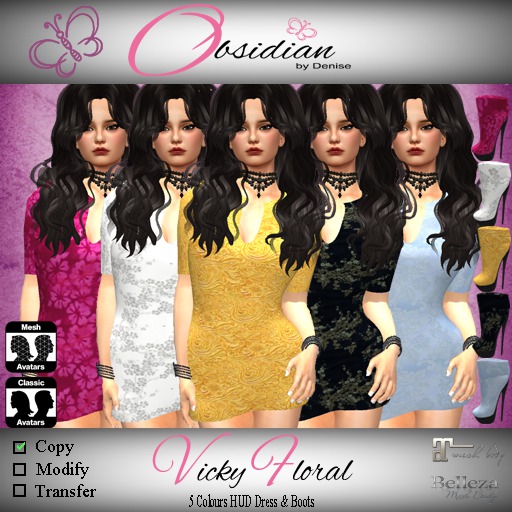 ::OBD::Vicky Floral Mini Dress  