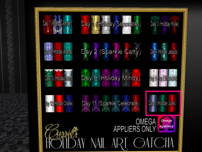 CB~Holiday Nail Art (House 6) Holiday Jules