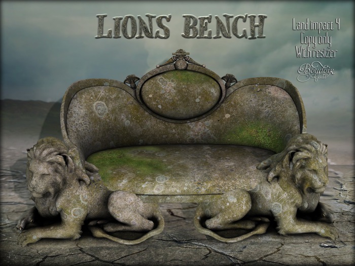 Boudoir Garden - Secret Garden Lions Sofa