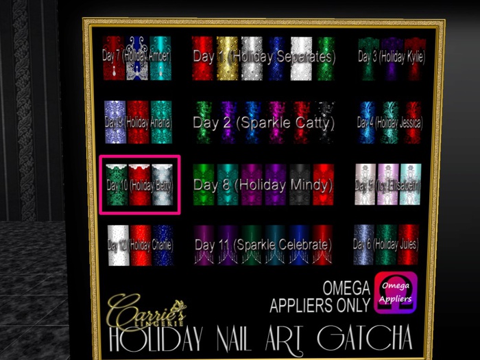 CB~Holiday Nail Art (House 10) Holiday Betty
