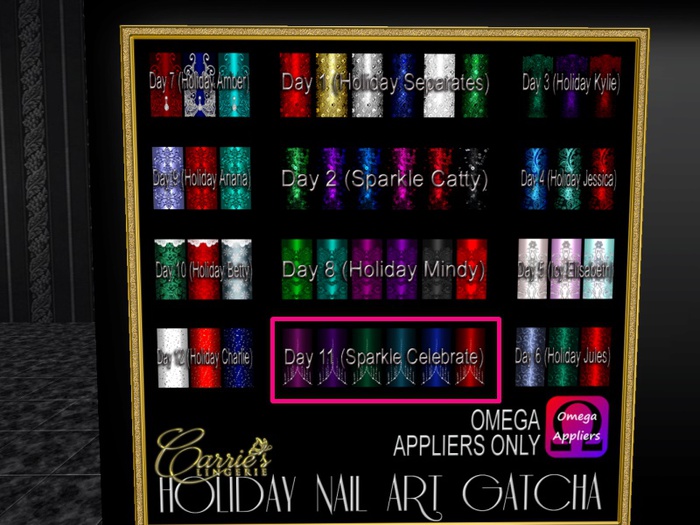 CB~Holiday Nail Art (House 11) Holiday Celebrate