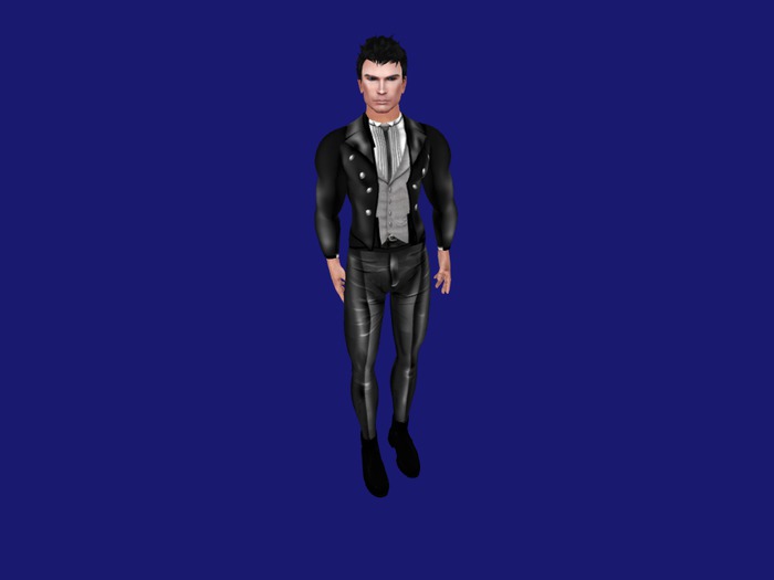 Dante tail coat suit with appliers