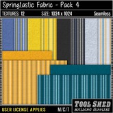Tool Shed - Springtastic Fabric - Pack 4