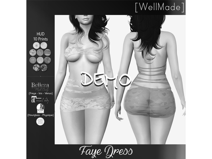 [WellMade] Faye Dress DEMO
