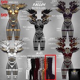 Grixdale - Fallen - Boots - Purple [box] Maitreya