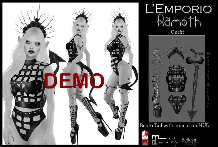D*E*M*O  L'Emporio ::*Ramoth*:: Outfit  M/S/B.