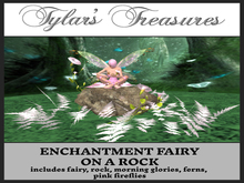.:TT:.  ENCHANTMENT FAIRY ON A ROCK box