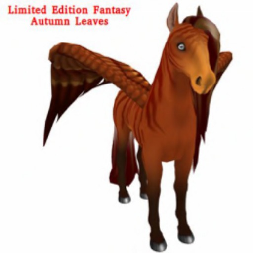 Limited Edition Fall Fantasy Horse-Autumn Leaves
