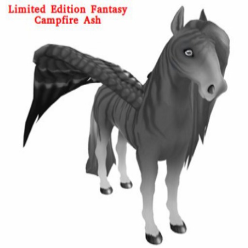 Limited Edition Fall Fantasy Horse-Campfire Ash