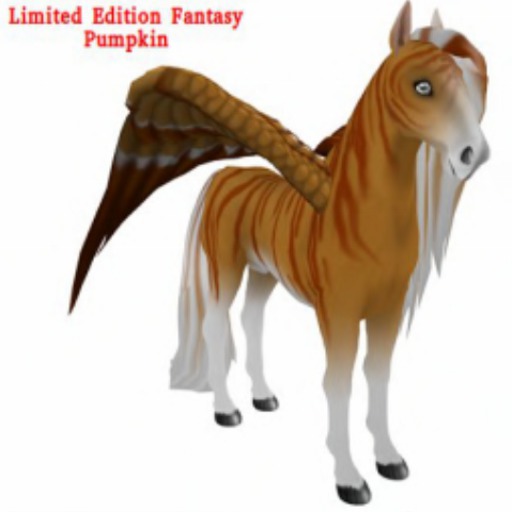 Limited Edition Fall Fantasy Horse-Pumpkin